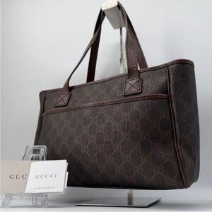 Gucci Dark Brown Tote Bag
